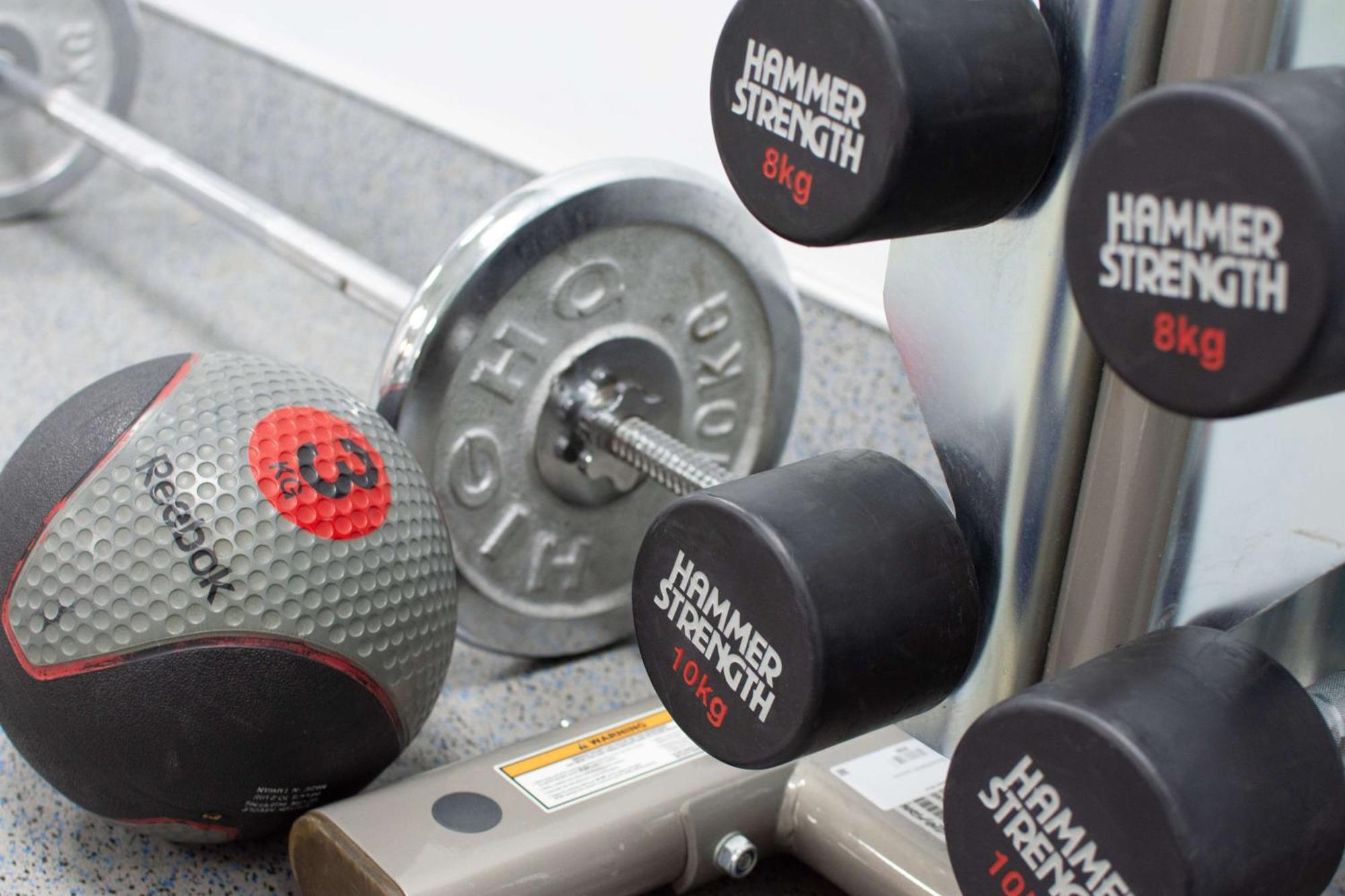 Radisson Blu Hotel Jerevan Exteriör bild A set of Hammer Strength dumbbells